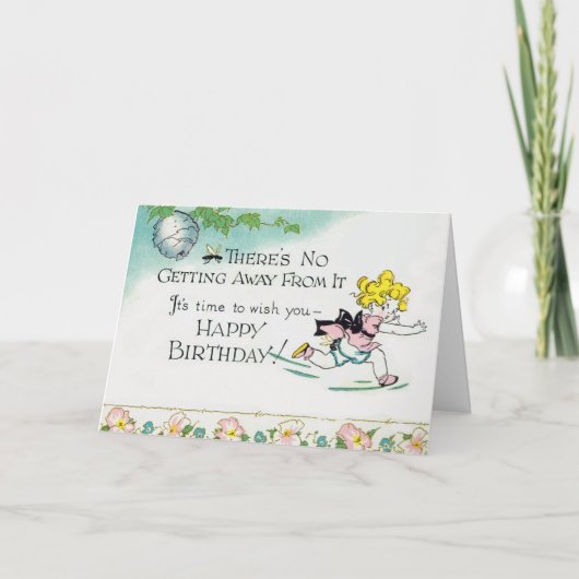 Carte Anniversaire drôle (Devant)