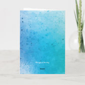 Carte Anniversaire drôle de chien (Dos)