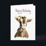 Carte Anniversaire drôle, de la vieille chèvre qui vous<br><div class="desc">Anniversaire drôle,  de la vieille chèvre qui vous aime,  humour</div>