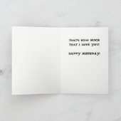 Carte Anniversaire drôle de Zombie (Intérieur)