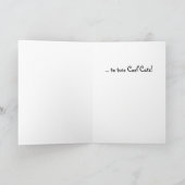 Carte Anniversaire drôle des chats (Intérieur)