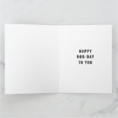 Carte Anniversaire drôle d'Halloween (Intérieur)