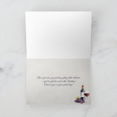 Carte Anniversaire drôle et élégant (Intérieur)