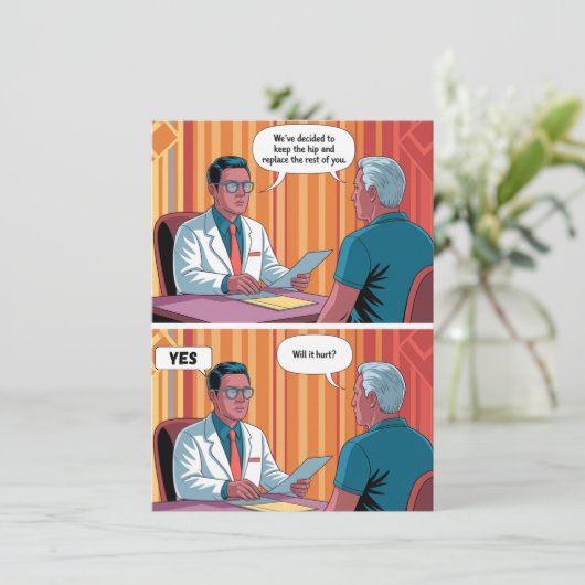 Carte Anniversaire Drôle Joyeux Anniversaire Vieillesse (Debout devant)