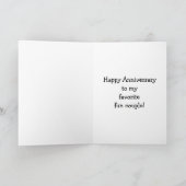 Carte Anniversaire Drôle Pour Couple (Intérieur)