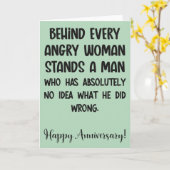 Carte Anniversaire Drôle Pour La Femme (Fleur jaune)