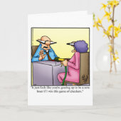 Carte Anniversaire Drôle Pour Lui (Fleur jaune)