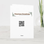 Carte Anniversaire du ballon à air chaud (Dos)