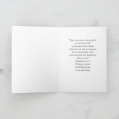 Carte Anniversaire du baptême La colombe et la croix dan (Intérieur)