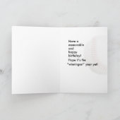 Carte Anniversaire du base-ball 3970 (Intérieur)