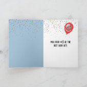 Carte Anniversaire du canard pour petit-enfant (Intérieur)