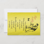 Carte Anniversaire du charpentier (Devant)