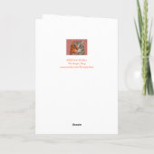 Carte Anniversaire "Du Chat" (Dos)