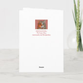 Carte Anniversaire du chat cool (Dos)