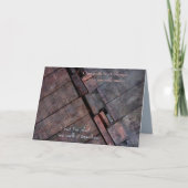 Carte Anniversaire du chemin d'accès brut (Devant)