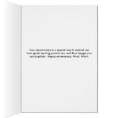 Carte Anniversaire du chien de compagnie (Intérieur (Droit))