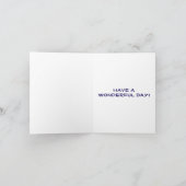Carte Anniversaire du chien de Terrier mignon (Intérieur)