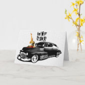 Carte Anniversaire du circuit chaud (Fleur jaune)