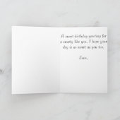 Carte Anniversaire du cône de glace (Intérieur)