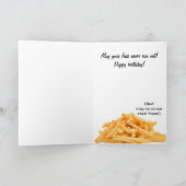 Carte Anniversaire du Corbeau géant (Intérieur)