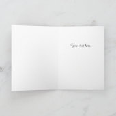 Carte Anniversaire du Étiquette du vin vintage (Intérieur)
