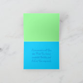 Carte Anniversaire du frère (Intérieur)