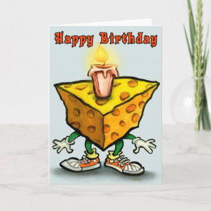 Carte Anniversaire du fromage