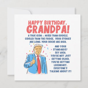 Carte Anniversaire du Grand-Père