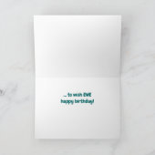 Carte Anniversaire Du Groupe Avec Mouton Drôle (Intérieur)