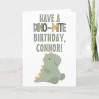 Anniversaire du jeune enfant Dinosaur Vert