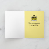 Carte Anniversaire du Joueur du Pont-Sentez-vous comme u (Intérieur)