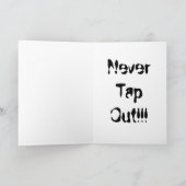 Carte anniversaire du kung fu (Intérieur)