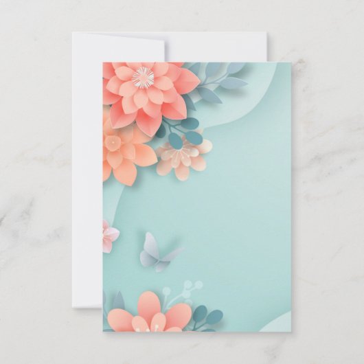 Carte anniversaire du mariage (Dos)