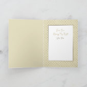 Carte Anniversaire du Mariage de marié amusant (Intérieur)