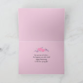 Carte Anniversaire du mariage Golden Retriever (Intérieur)