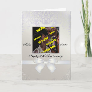 Carte Anniversaire du Mariage Pearl