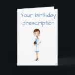 CARTE ANNIVERSAIRE DU MÉDECIN SOUHAITEZ *DOUBLE DOSE DE<br><div class="desc">CETTE "PRESCRIPTION EST PARFAITE" POUR LE **DOCTEUR** DANS VOTRE VIE. C'EST UNE "DOUBLE DOSE" DE "PLAISIR" POUR SA JOURNÉE TRÈS SPÉCIALE... SON "ANNIVERSAIRE" C'EST L'UNE DES NOMBREUSES CARTES "PROFESSIONNELLES" D'ANNIVERSAIRE ET DE "RETRAITE" ET J'ESPÈRE QUE VOUS VOUS ARRÊTEREZ ET LES. MERCI DE S'ARRÊTER !!!!</div>