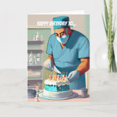 Carte Anniversaire du meilleur chirurgien (Devant)