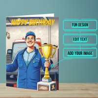 Anniversaire du meilleur mécanicien du monde