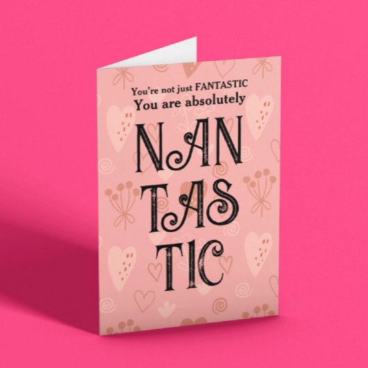 Carte Anniversaire du Meilleur Nan