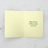 Carte Anniversaire du moineau doux (Intérieur)