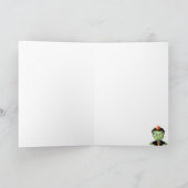Carte Anniversaire du Monstre de Cute Frankenstein (Intérieur)