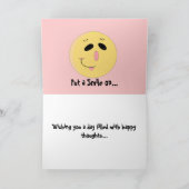 Carte Anniversaire du pamplemousse lunaire (Intérieur)