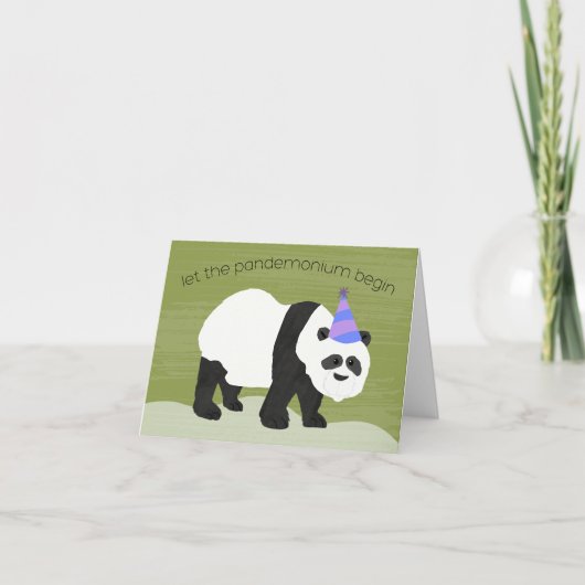 Carte Anniversaire du Pandemonium (Devant)