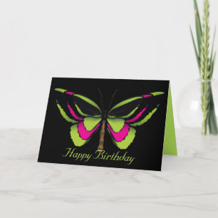 Carte Anniversaire du papillon