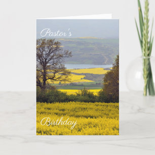 Carte Anniversaire du pasteur