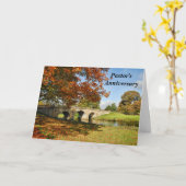 Carte Anniversaire du pasteur (Fleur jaune)