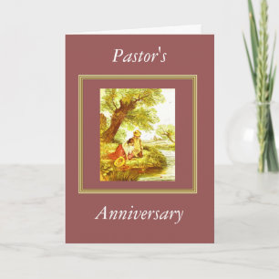 Carte Anniversaire du pasteur