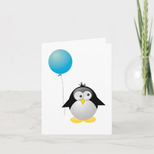 Carte Anniversaire du Penguin
