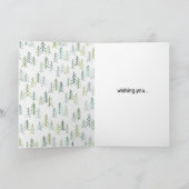 Carte Anniversaire du Pingouin mignon (Intérieur)